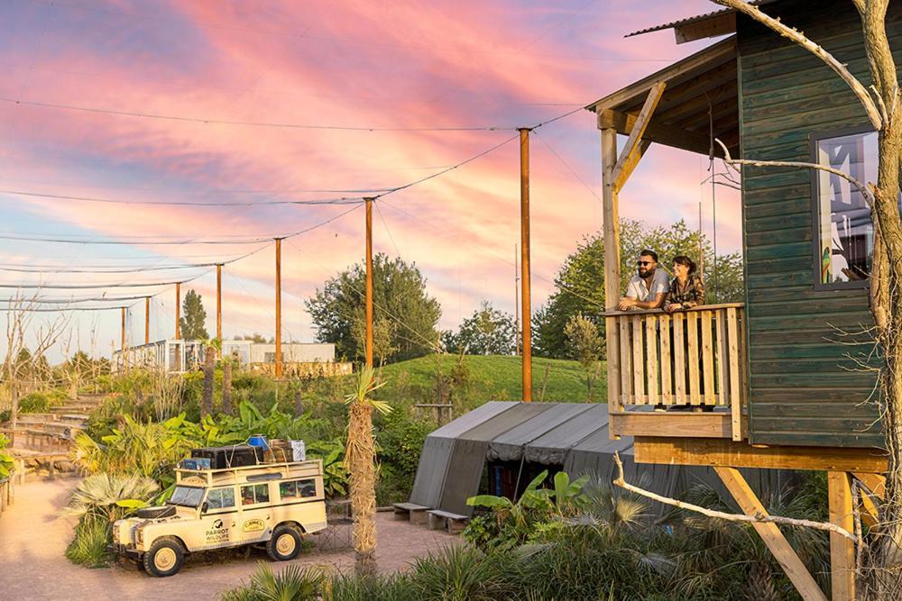 Parrot World - Les Lodges Crecy-la-Chapelle Exteriér fotografie